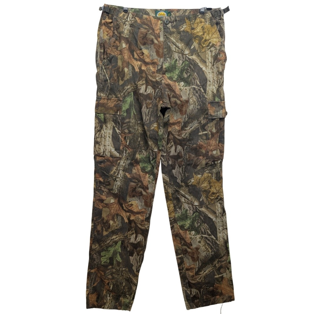 Cabelas Cargo Pants Mens 36 Tall‎ Brown Advantage Timber Camo Hunting
